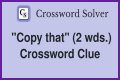That's hilarious!: 2 wds.